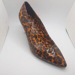 INC International Concept Zitah  Women's Leopard Print Heel Shoes Size 8M